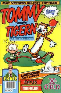 Cover Thumbnail for Tommy og Tigern (Bladkompaniet / Schibsted, 1989 series) #1/1991