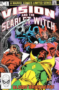 Cover for The Vision and the Scarlet Witch (Marvel, 1982 series) #3 [Direct]