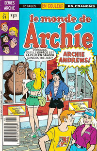 Cover Thumbnail for Le Monde de Archie (Editions Héritage, 1981 series) #91