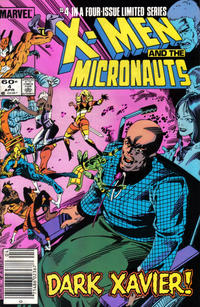 Cover Thumbnail for The X-Men and the Micronauts (Marvel, 1984 series) #4 [Newsstand]