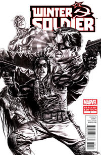 Cover Thumbnail for Winter Soldier (Marvel, 2012 series) #1 [Sketch Variant Cover by Lee Bermejo]
