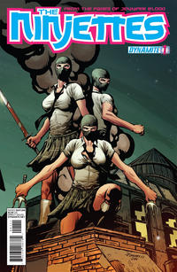 Cover for The Ninjettes (Dynamite Entertainment, 2012 series) #1 [Desjardins cover]