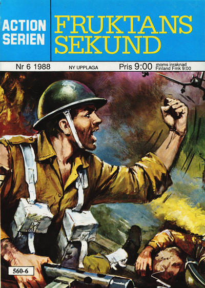 Cover for Actionserien (Pingvinförlaget, 1977 series) #6/1988
