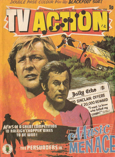 Cover for TV Action (Polystyle Publications, 1972 series) #132
