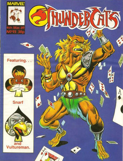 Cover for ThunderCats (Marvel UK, 1987 series) #93