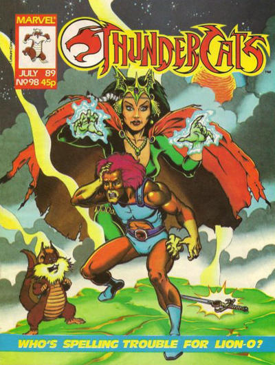 Cover for ThunderCats (Marvel UK, 1987 series) #98