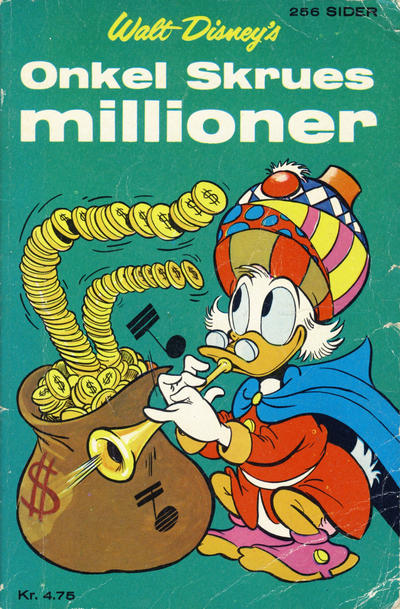 Cover for Donald Pocket (Hjemmet / Egmont, 1968 series) #1 - Onkel Skrues millioner [1. opplag]