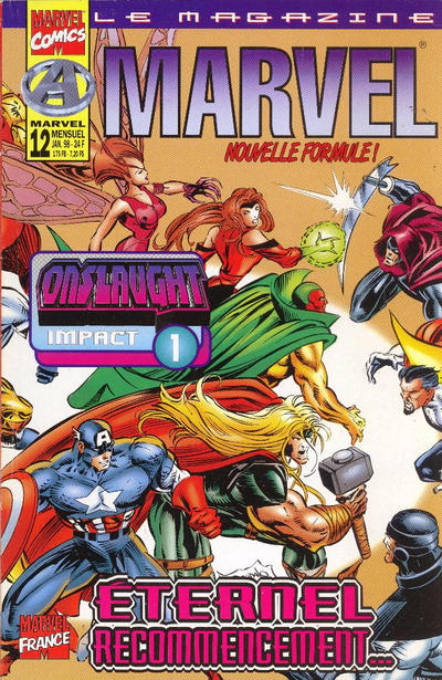 Cover for Marvel (Panini France, 1997 series) #12