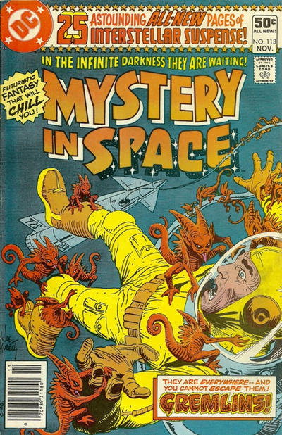 Cover for Mystery in Space (DC, 1951 series) #113 [Newsstand]
