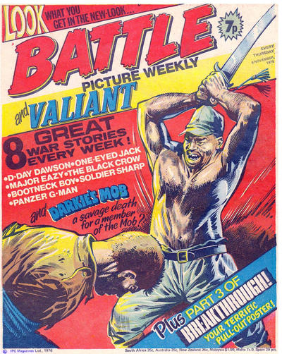 Cover for Battle Picture Weekly and Valiant (IPC, 1976 series) #6 November 1976 [88]