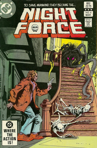 Cover for The Night Force (DC, 1982 series) #8 [Direct]