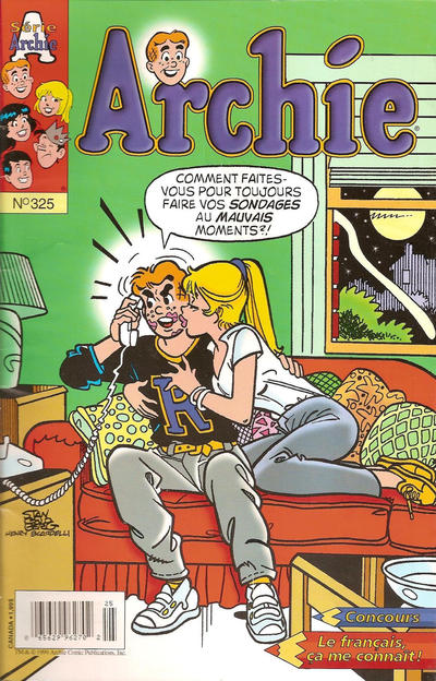 Cover for Archie (Editions Héritage, 1971 series) #325