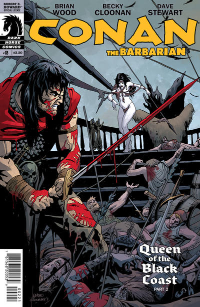 Cover for Conan the Barbarian (Dark Horse, 2012 series) #2 / 89 [Variant Cover by Leandro Fernandez]