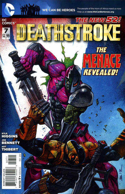 Cover for Deathstroke (DC, 2011 series) #7