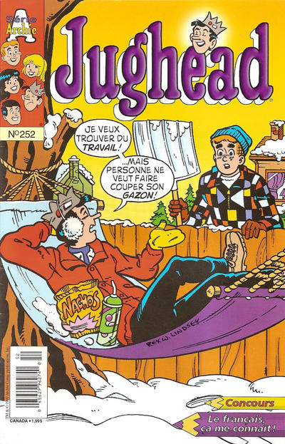 Cover for Jughead (Editions Héritage, 1972 series) #252
