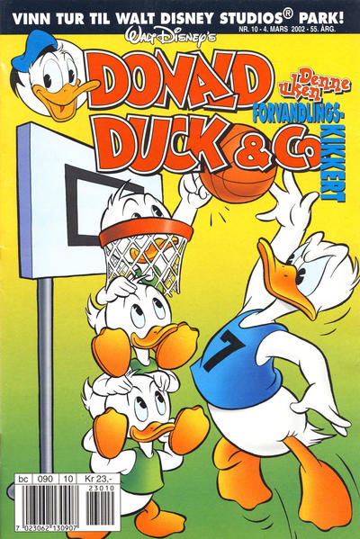 Cover for Donald Duck & Co (Hjemmet / Egmont, 1948 series) #10/2002