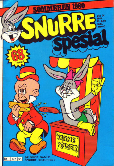 Cover for Snurre Ekstra (Allers Forlag, 1965 series) #Spesial Sommeren 1980