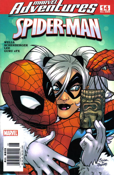 Cover for Marvel Adventures Spider-Man (Marvel, 2005 series) #14 [Direct Edition]