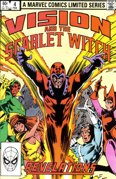 Cover for The Vision and the Scarlet Witch (Marvel, 1982 series) #4 [Direct]