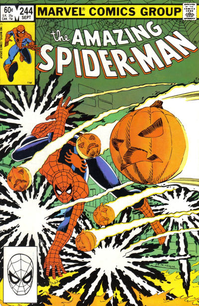 Cover for The Amazing Spider-Man (Marvel, 1963 series) #244 [Direct]