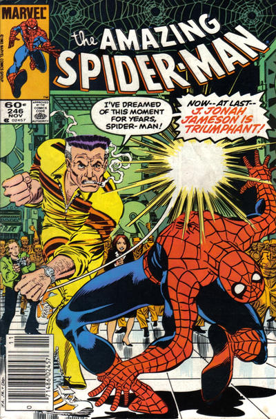 Cover for The Amazing Spider-Man (Marvel, 1963 series) #246 [Newsstand]
