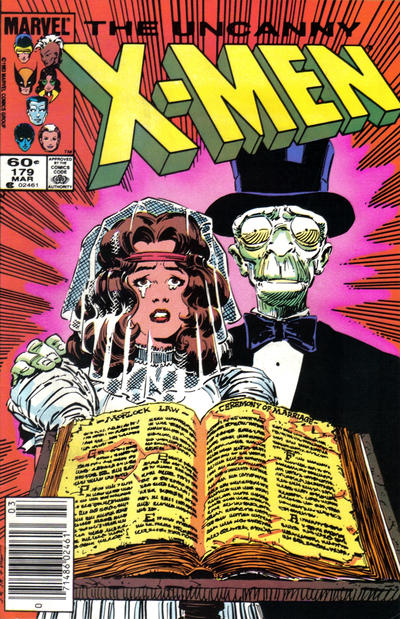 Cover for The Uncanny X-Men (Marvel, 1981 series) #179 [Newsstand]