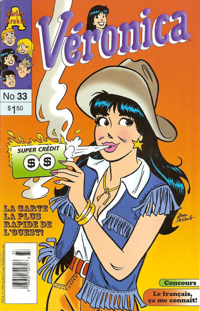 Cover for Véronica (Editions Héritage, 1993 series) #33