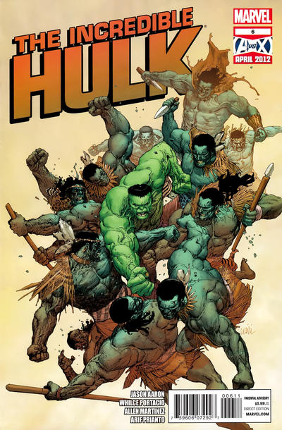 Cover for Incredible Hulk (Marvel, 2011 series) #6