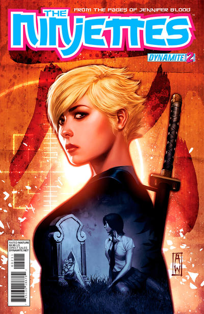 Cover for The Ninjettes (Dynamite Entertainment, 2012 series) #2