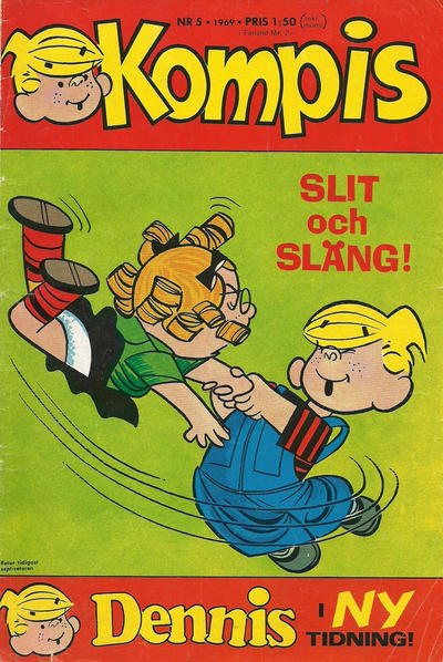 Cover for Kompis (Semic, 1969 series) #5/1969