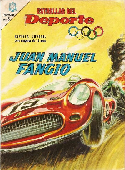 Cover for Estrellas del Deporte (Editorial Novaro, 1965 series) #9 [Española]