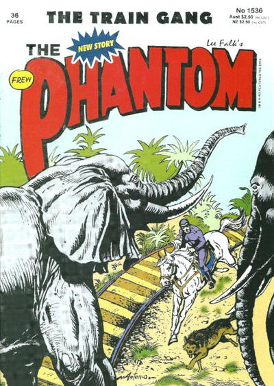 Cover for The Phantom (Frew Publications, 1948 series) #1536