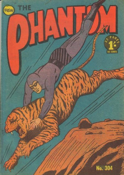 Cover for The Phantom (Frew Publications, 1948 series) #304