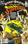 Cover for Secret Origins (DC, 1986 series) #1 [Newsstand]