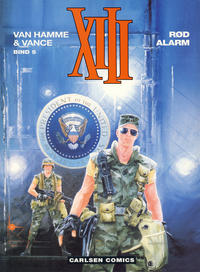 Cover Thumbnail for XIII (Carlsen, 1996 series) #5 - Rød alarm