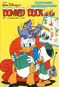 Cover for Donald Duck & Co (Hjemmet / Egmont, 1948 series) #1/1989