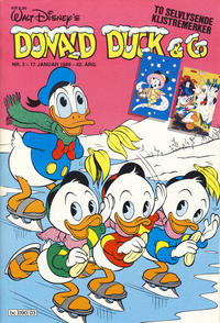 Cover for Donald Duck & Co (Hjemmet / Egmont, 1948 series) #3/1989