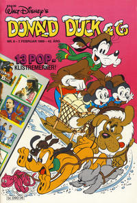 Cover for Donald Duck & Co (Hjemmet / Egmont, 1948 series) #6/1989