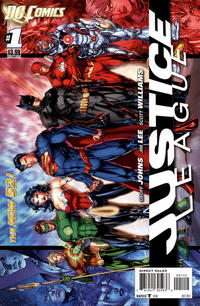 Cover Thumbnail for Justice League (DC, 2011 series) #1 [Second Printing]