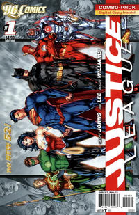 Cover Thumbnail for Justice League (DC, 2011 series) #1 [Second Printing Combo-Pack]