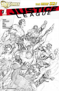 Cover Thumbnail for Justice League (DC, 2011 series) #1 [Sixth Printing]