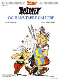 Cover Thumbnail for Asterix (Hjemmet / Egmont, 1969 series) #1 - Asterix og hans tapre gallere [12. opplag]