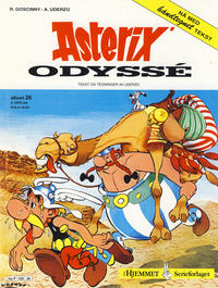 Cover for Asterix (Hjemmet / Egmont, 1969 series) #26 - Asterix' odyssé [3. opplag]