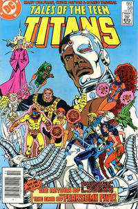 Cover Thumbnail for Tales of the Teen Titans (DC, 1984 series) #58 [Canadian]