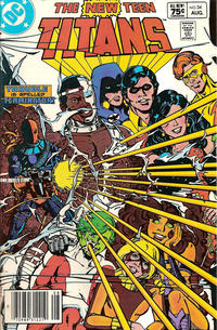 Cover for The New Teen Titans (DC, 1980 series) #34 [Canadian]