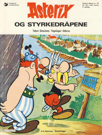 Cover for Asterix (Hjemmet / Egmont, 1969 series) #10 - Asterix og styrkedråpene [4. opplag]