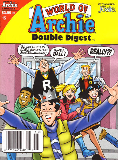 Cover for World of Archie Double Digest (Archie, 2010 series) #15 [Newsstand]
