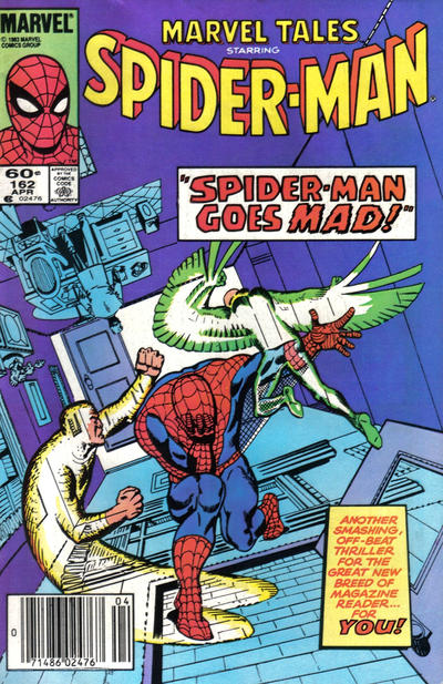 Cover for Marvel Tales (Marvel, 1966 series) #162 [Newsstand]