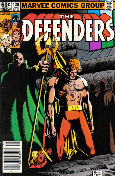Cover for The Defenders (Marvel, 1972 series) #120 [Newsstand]