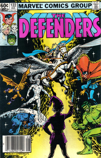 Cover for The Defenders (Marvel, 1972 series) #122 [Newsstand]